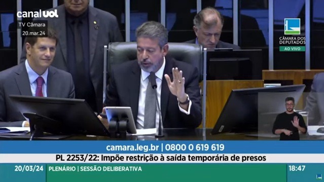 Câmara aprova fim da 'saidinha' de presos, em derrota do governo Lula