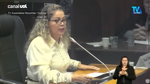 VÍDEO: Deputada propõe sessão só com homens no MA: 'Mulher deve submissão'
