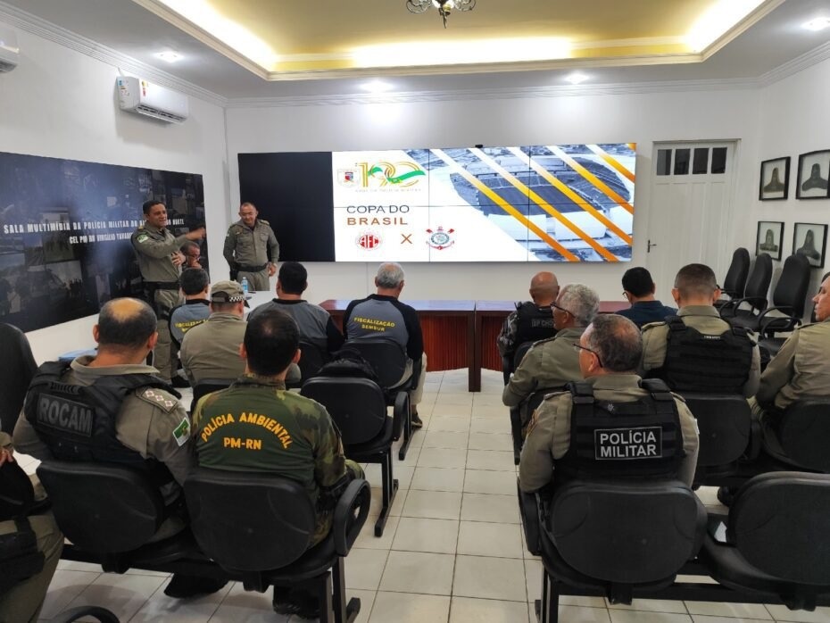 Polícia Militar apresenta plano de operações para o jogo da Copa do Brasil