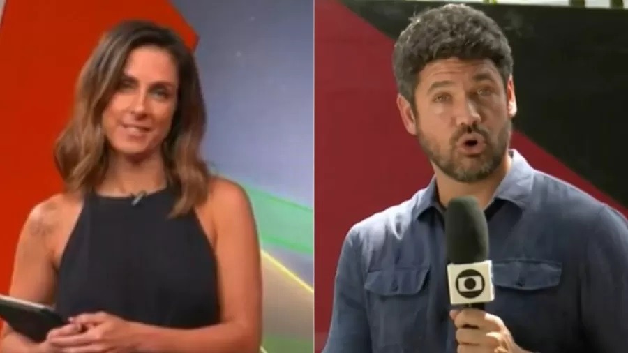 Casal de jornalistas da Globo apresenta programa após polêmica por namoro