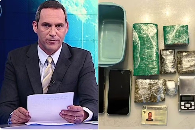 Ex-apresentador de telejornal é preso em flagrante por tráfico de drogas