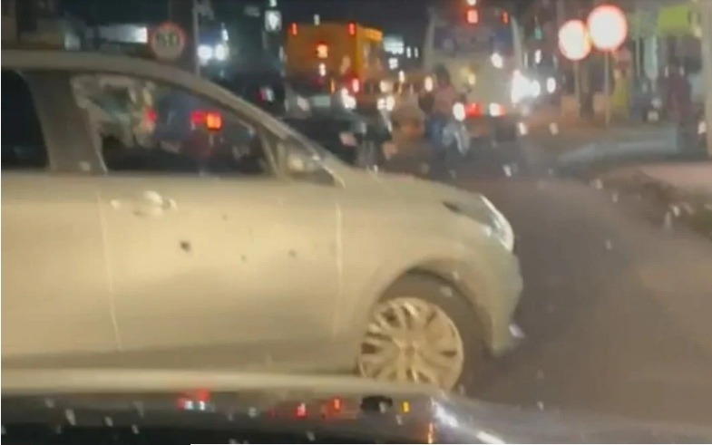 VÍDEO: Tiros na avenida Tomaz Landim causam correria de pedestres e confusão no trânsito; ASSISTA