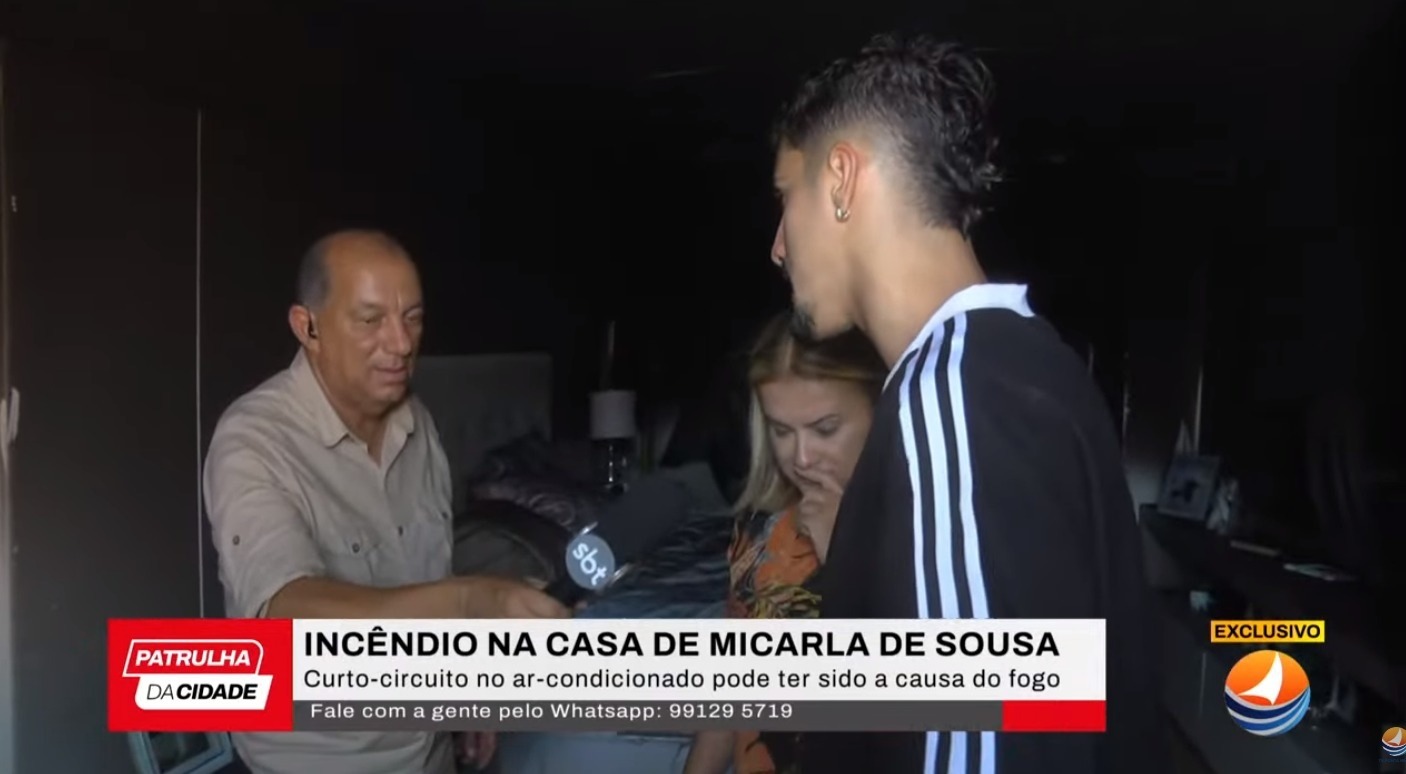 VÍDEO: Curto-circuito em ar condicionado causa incêndio na casa de Micarla de Sousa