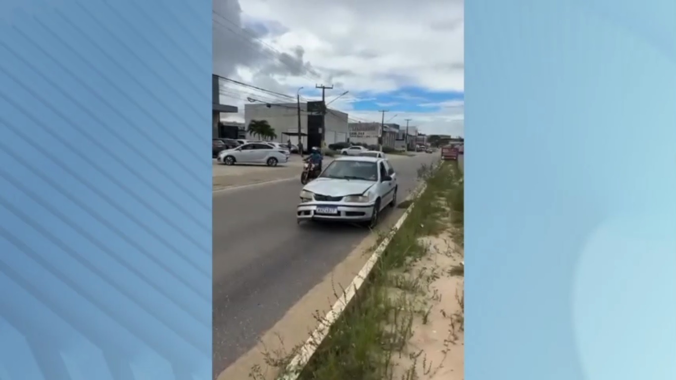 Menina de 11 anos é atropelada na avenida Olavo Montenegro
