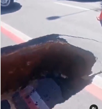 VÍDEO: Cratera se abre na Avenida Coronel Estevam, no Alecrim