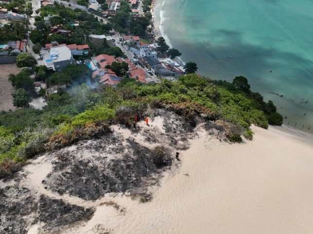 Itep detalha laudo sobre incêndio no Morro do Careca em fevereiro deste ano; confira