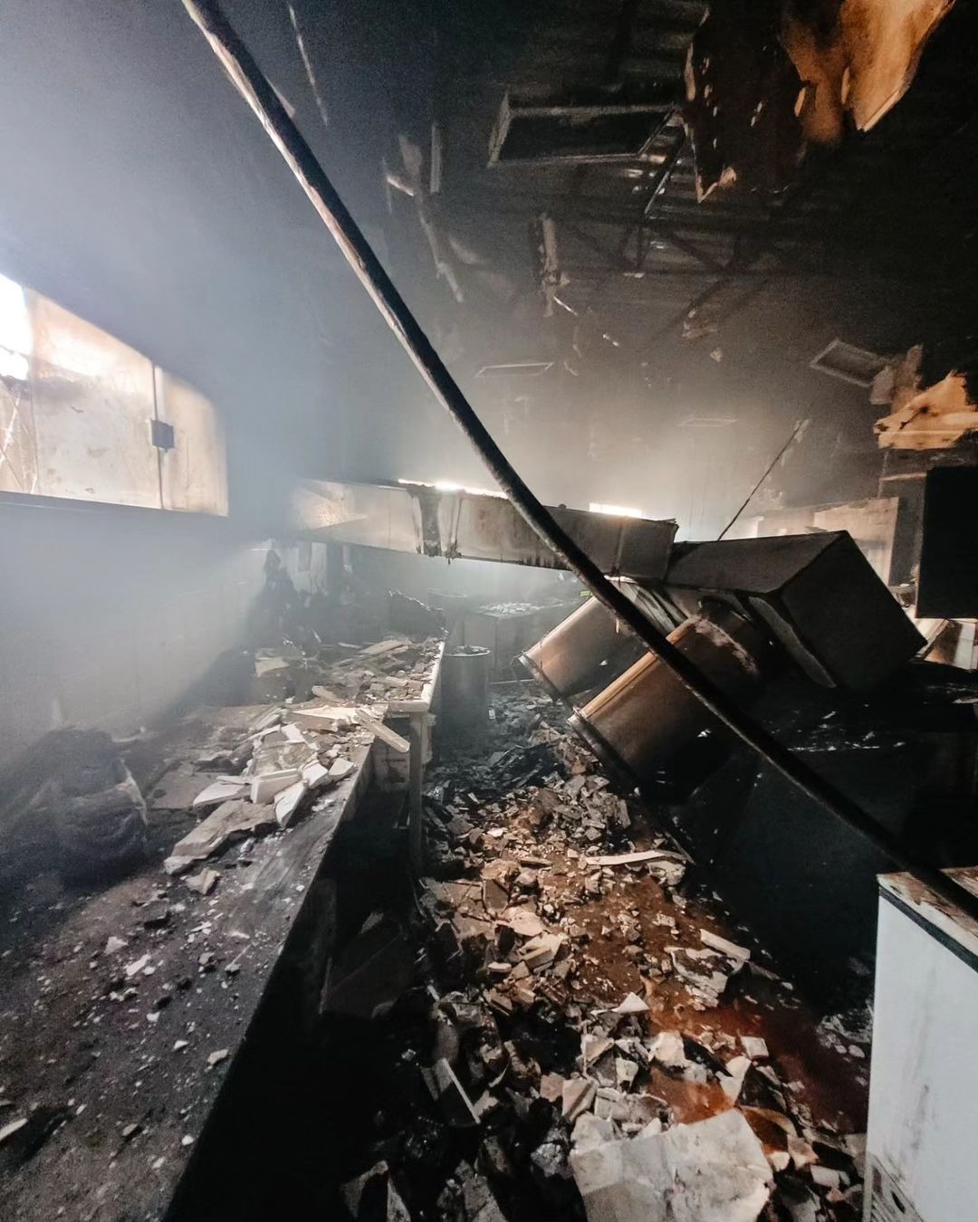 VÍDEO: Incêndio destroi restaurante no bairro Nova Betânia, em Mossoró; assista
