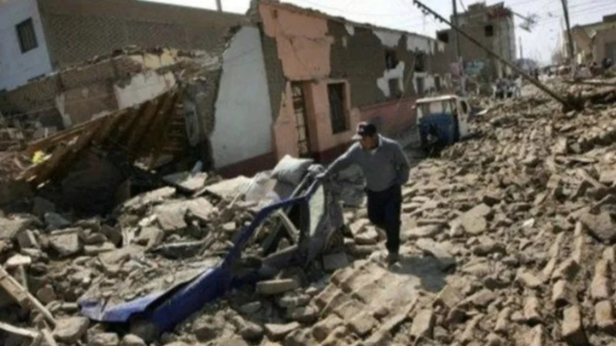 Terremoto de magnitude 7,2 atinge o Peru e provoca risco de tsunami