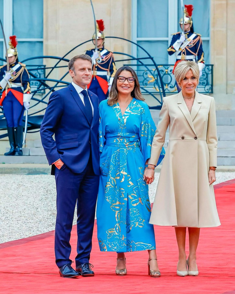 Na abertura das Olimpíadas, Janja usa vestido de quase R$ 6 mil