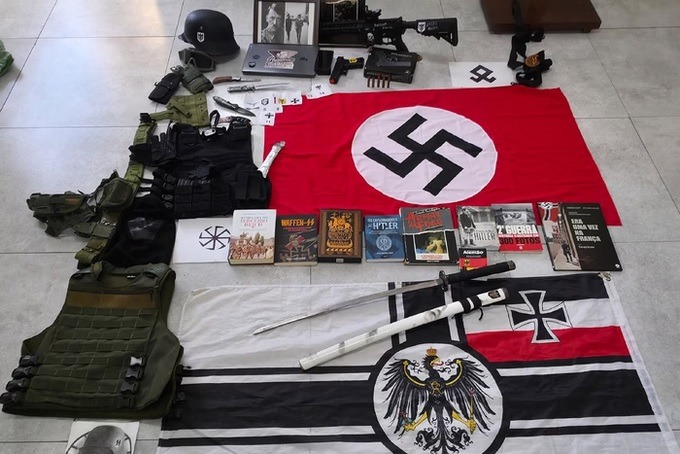 Brasileiro fã de Hitler ia fazer ataque em massa e filmar com GoPro