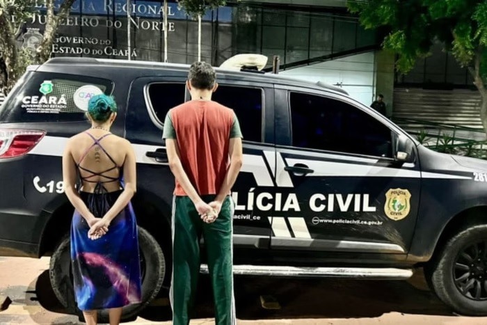 Casal é preso suspeito de matar bebê de 1 mês 