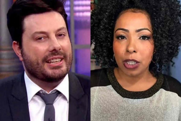Fala de Danilo Gentili é vista como indireta para Juliana Oliveira
