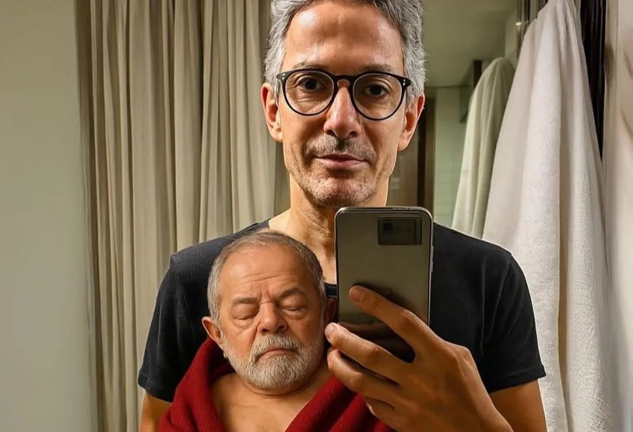 “Apertou, faz caquinha”: Zema publica imagem de Lula como bebê reborn