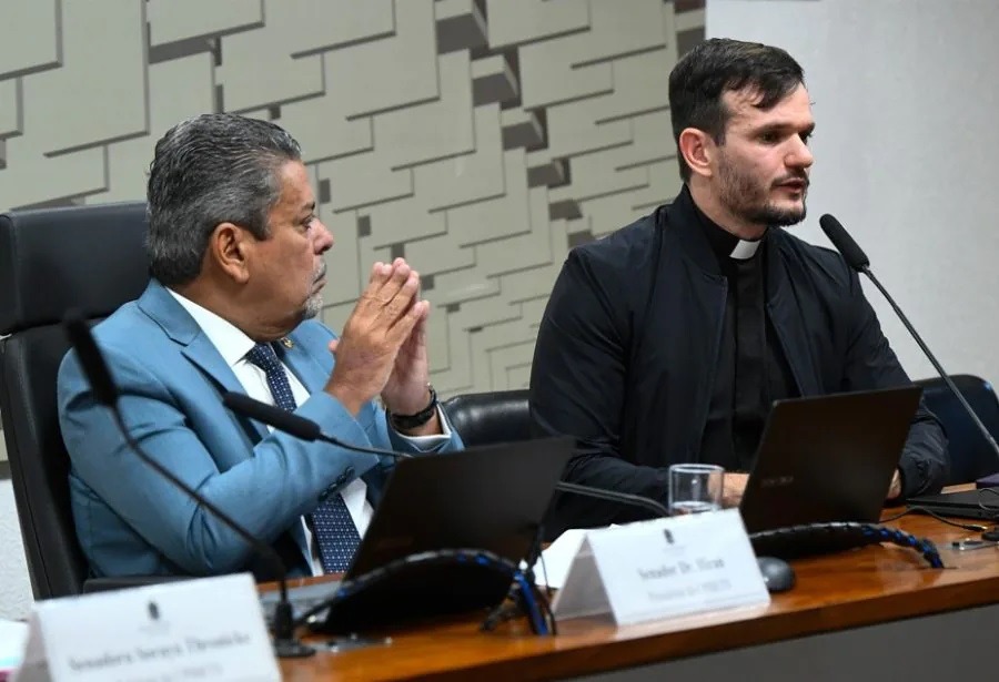 [VÍDEO] Padre Patrick condena na CPI das Bets propaganda de apostas por influenciadores: “Romantização criminosa”