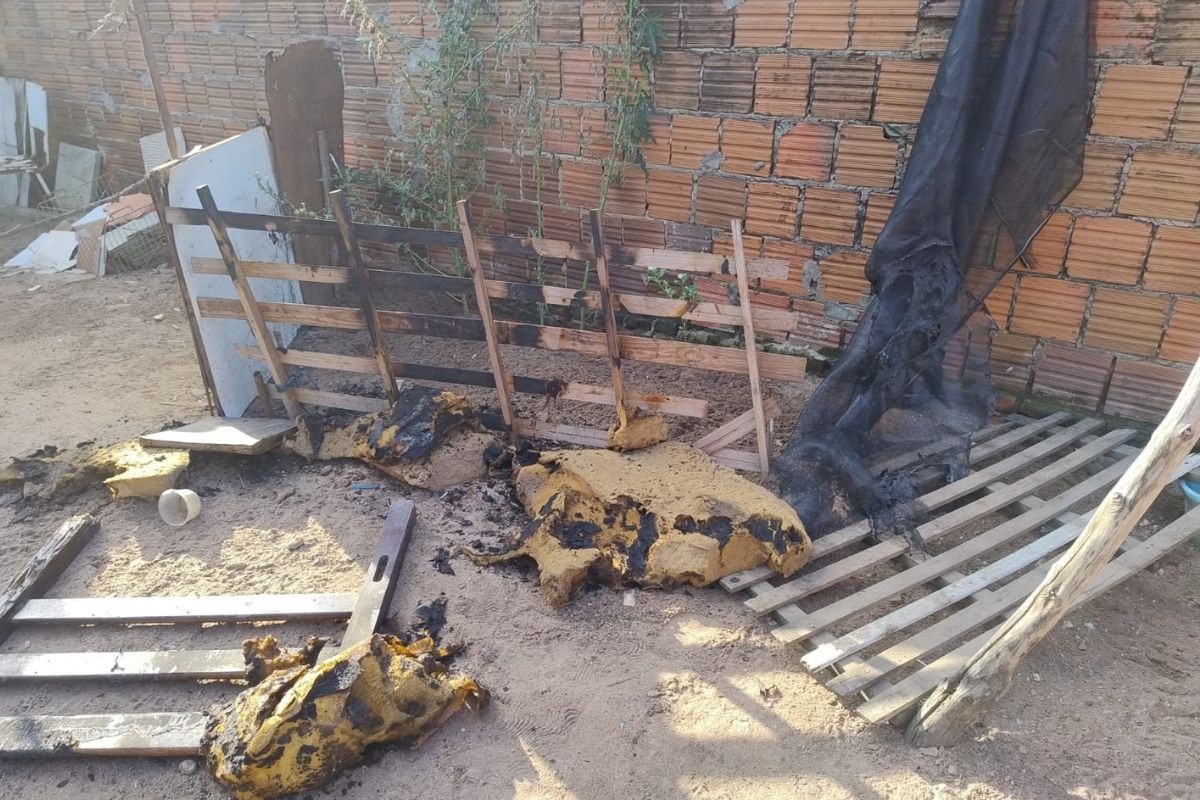 Homem é preso por suspeita de incendiar casa de idoso no interior do RN