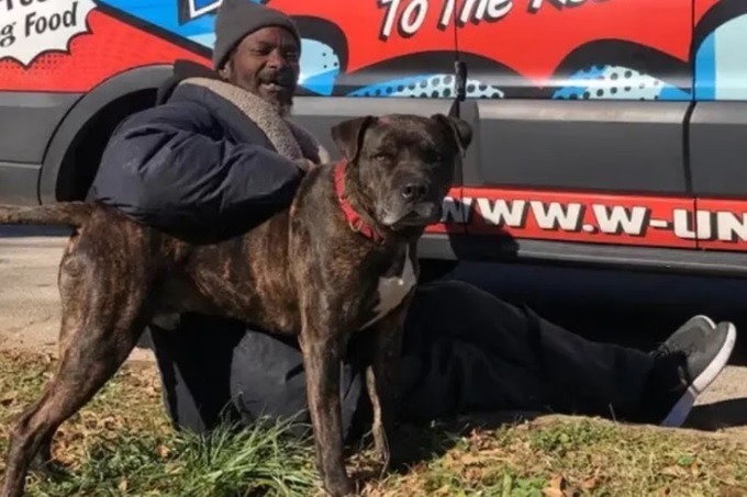 Morador de rua arrisca a vida e salva cães e gatos de incêndio