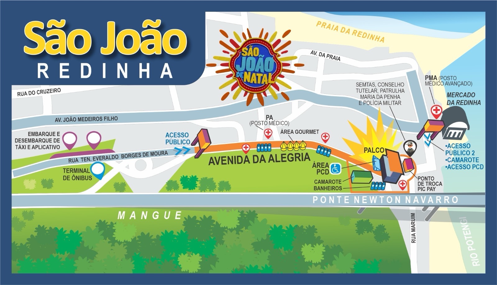 São João na Redinha terá mudanças no trânsito e reforço no transporte público