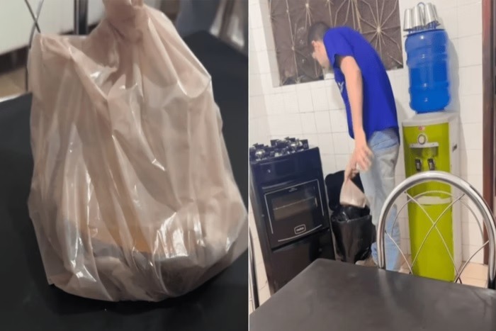 Após ser solto, homem envia bolo à delegacia, mas policiais jogam fora