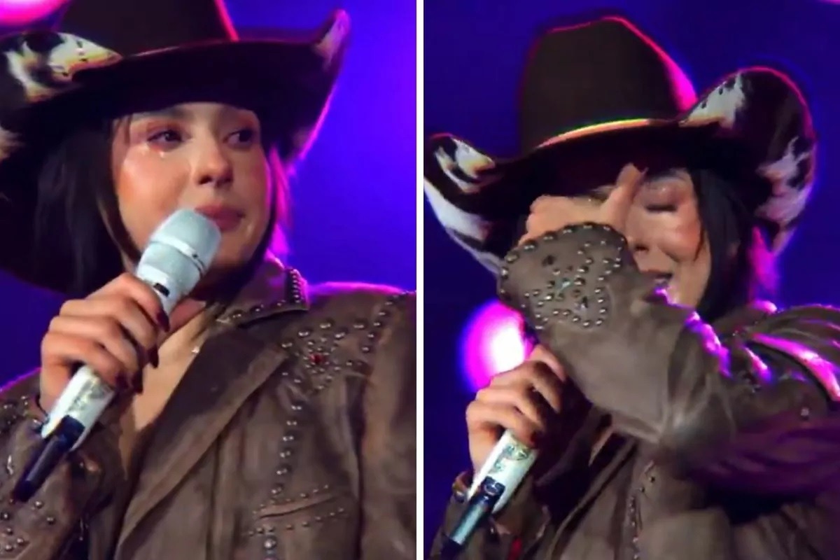 Ana Castela chora em show, é defendida por Gustavo Mioto e rebate críticas
