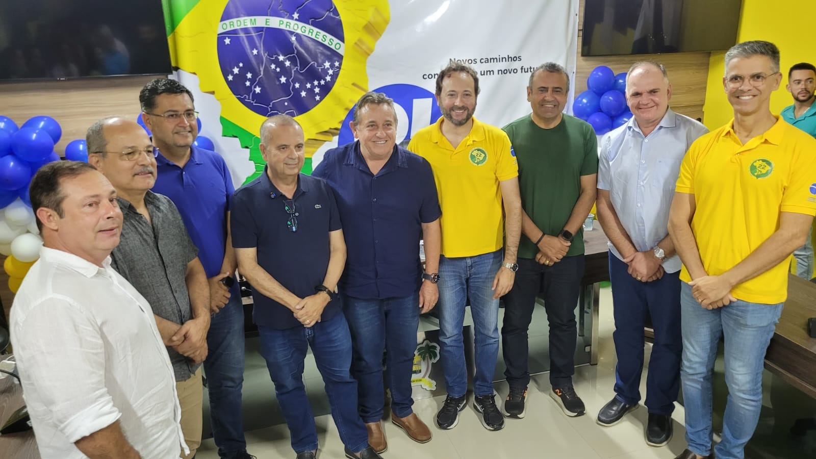 PL segue crescendo no RN e recebe filiação do prefeito e vice de Senador Georgino Avelino