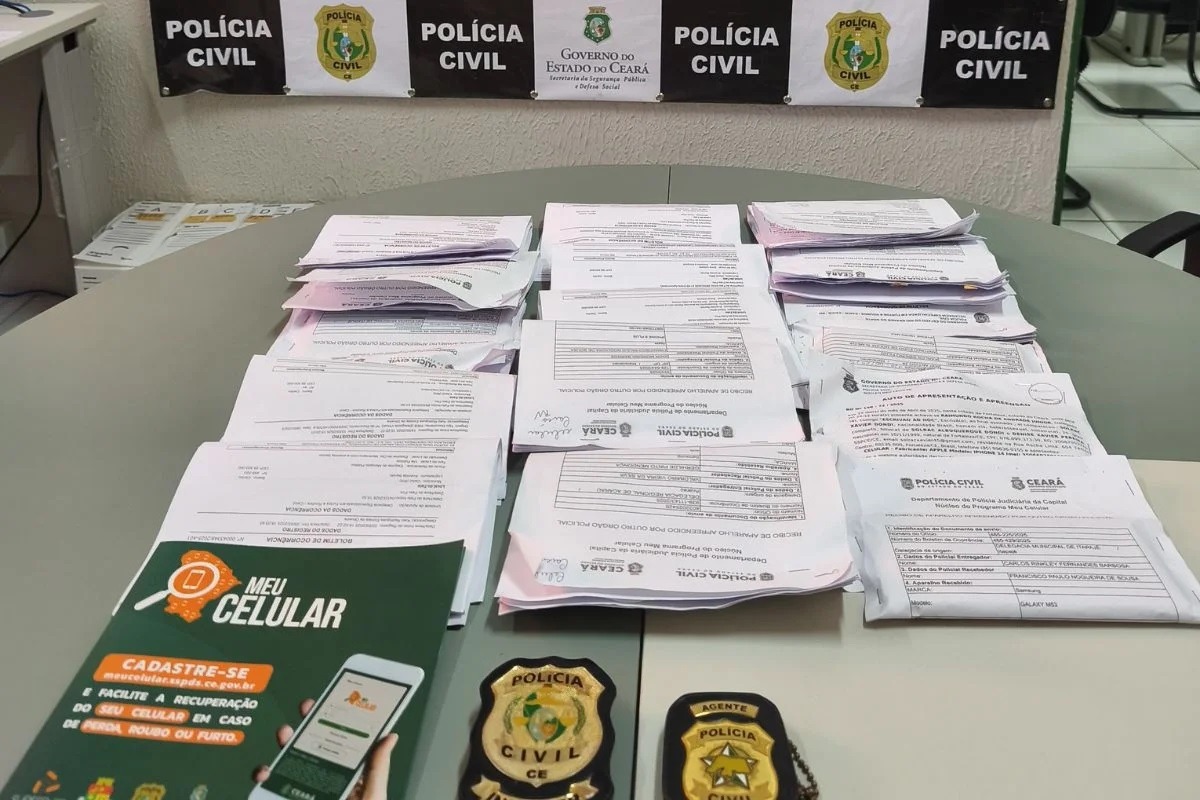 Celulares furtados no Carnaval de Caicó são recuperados em operação no Ceará