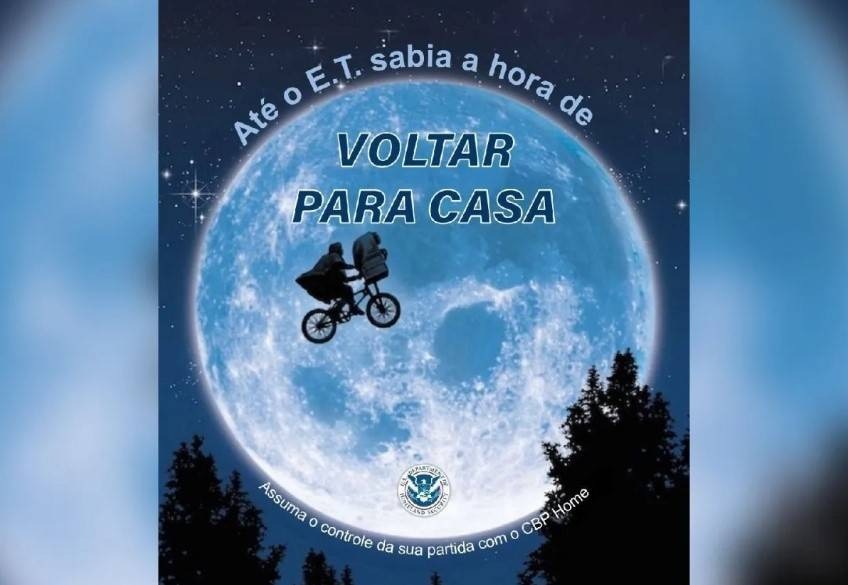 “Até o ET sabia a hora de voltar”, diz Embaixada dos EUA no Brasil em post