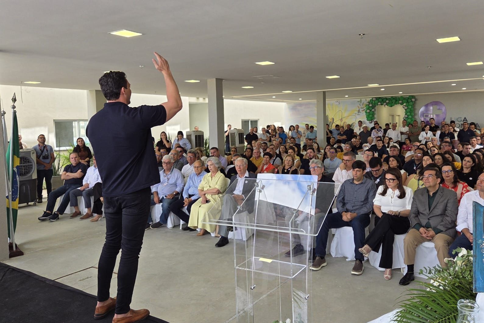 Com apoio de Styvenson, Centro de Diagnóstico da Liga Contra o Câncer em Currais Novos celebra um ano de funcionamento...