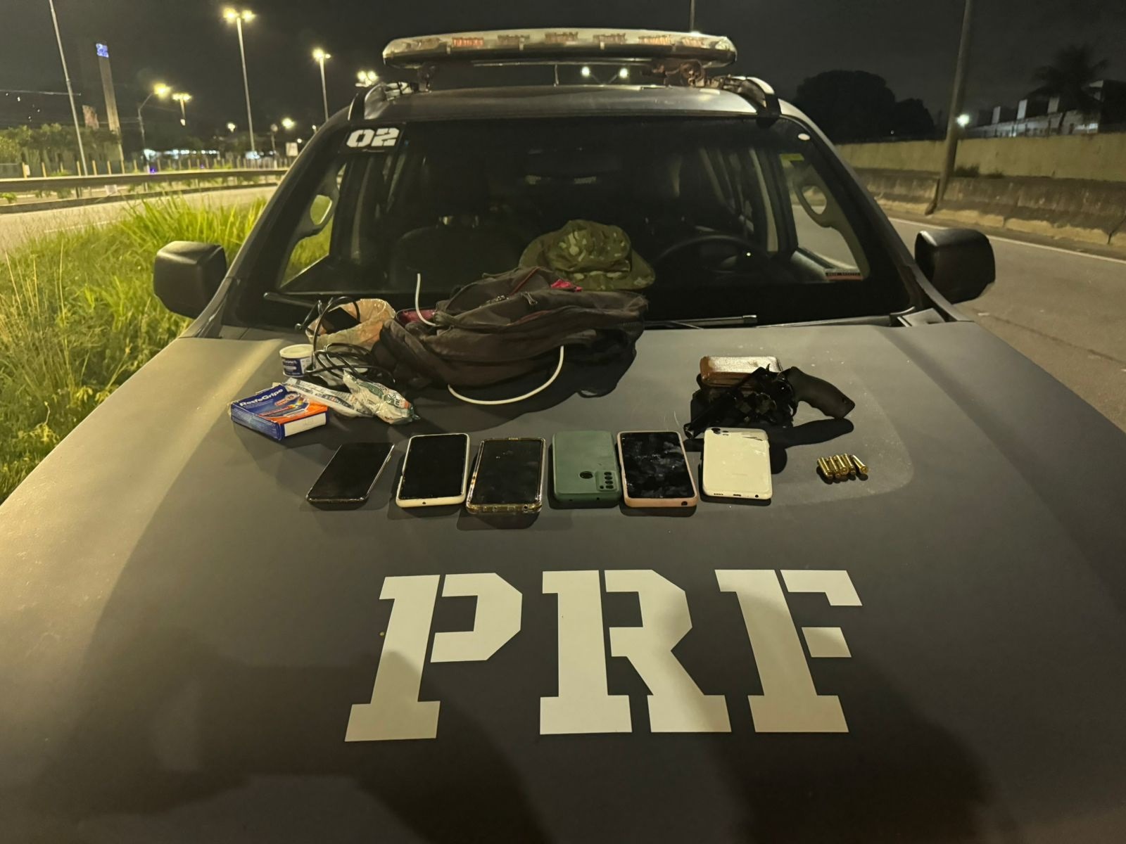 PRF prende quadrilha suspeita de assaltos na Grande Natal