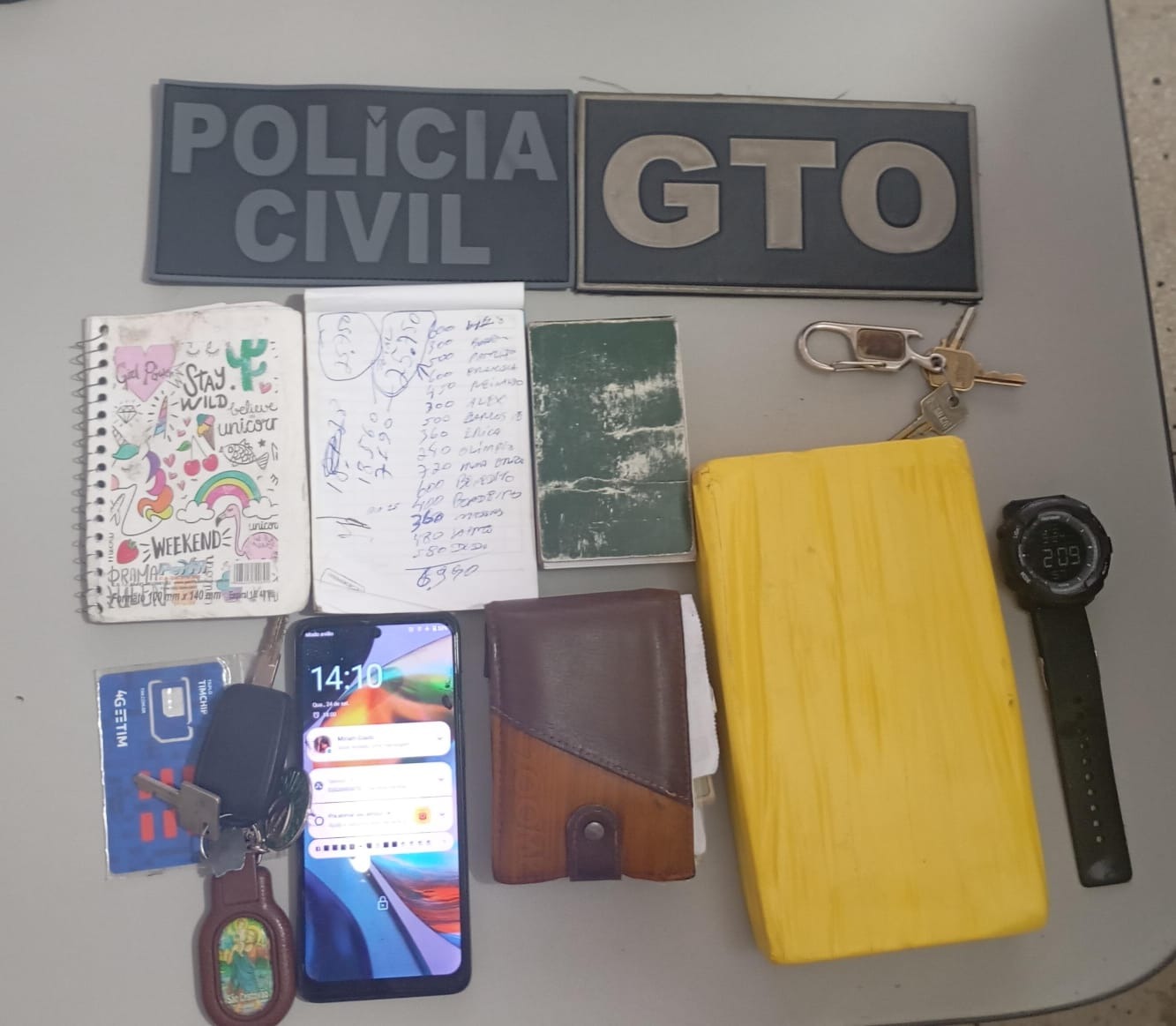 Ação policial prende suspeito de tráfico em Santa Cruz