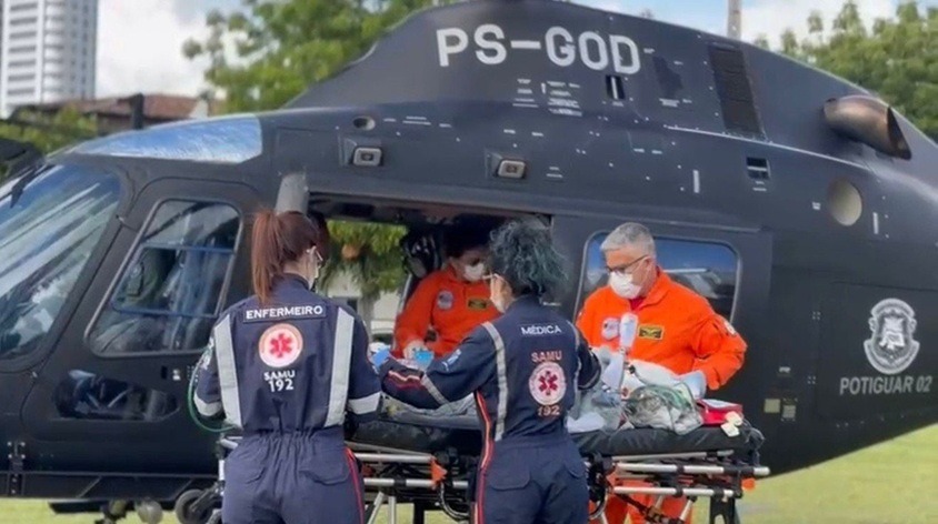 Bebê de 10 meses morre durante traslado de Natal a Porto Alegre para transplante 