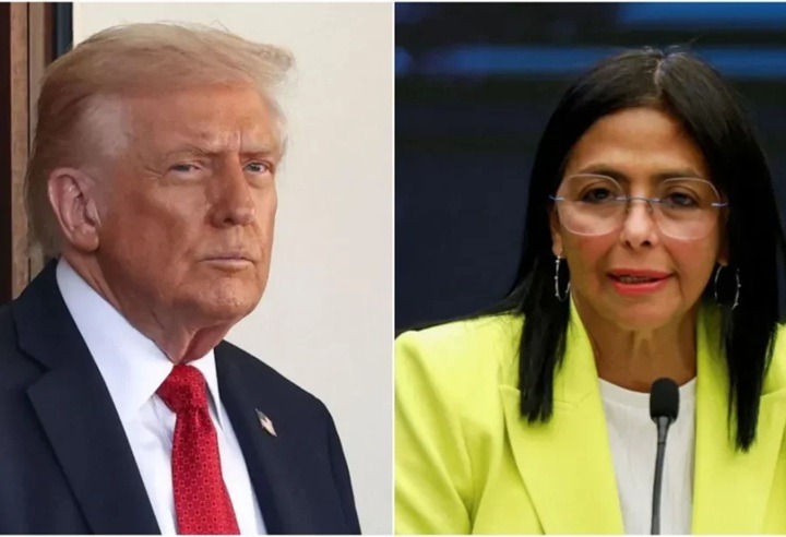 Trump ameaça vice da Venezuela: ‘Pagará duro preço se não fizer o correto’