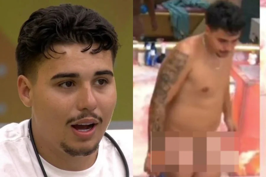 [VÍDEO] BBB 26: Pedro se descuida, surge pelado e viraliza: “Micropênis”