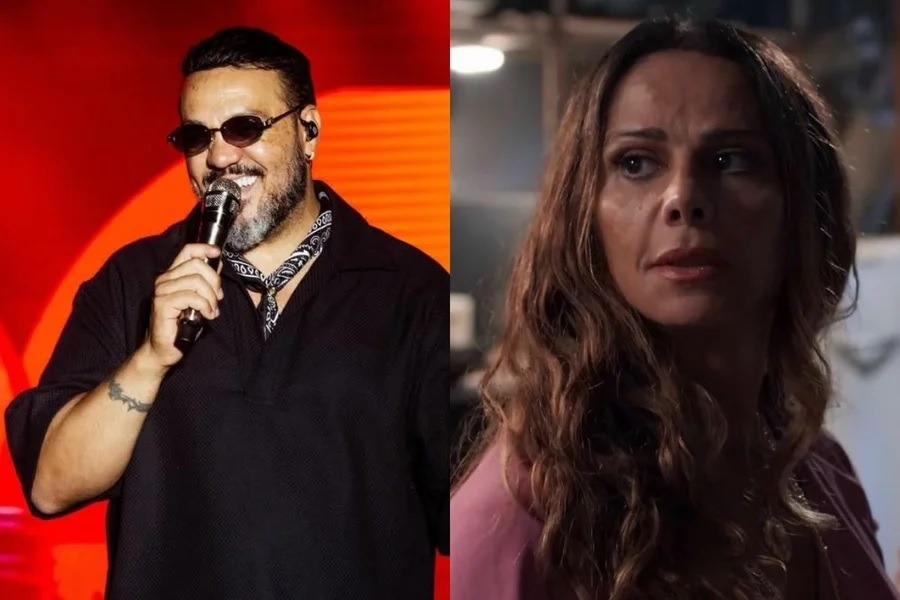 [VÍDEO] Belo reage após público gritar nome de Viviane Araujo em show