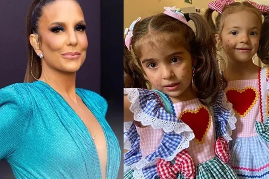 [VÍDEO] Ivete emociona com a recepção das filhas ao chegar em casa após alta