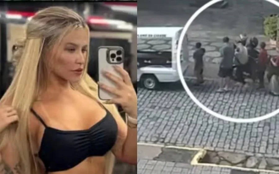 [VÍDEO] Tiros em meio ao luto: mulher é baleada no velório da própria mãe e ataque é flagrado por câmeras