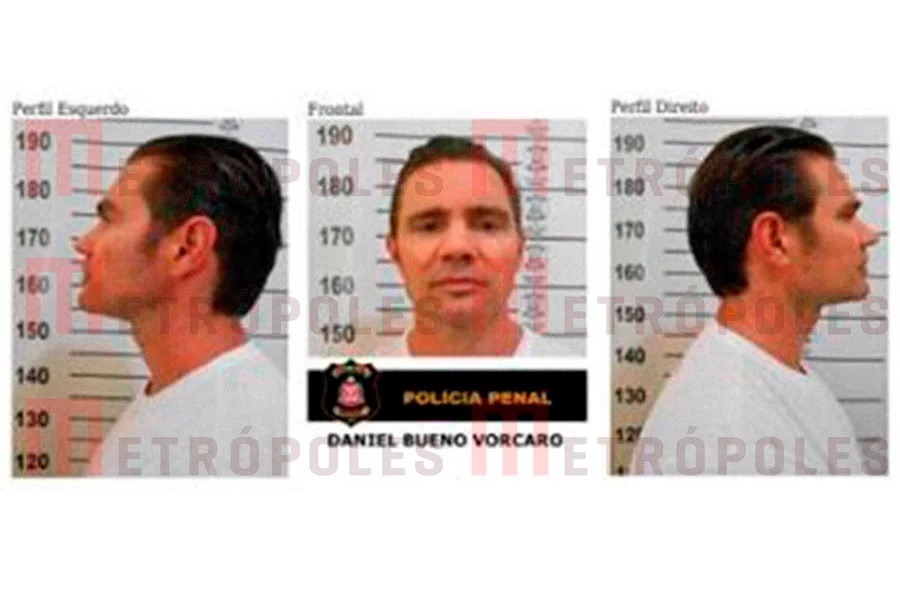 Sem barba e cabelo aparado: veja fotos de Daniel Vorcaro na cadeia