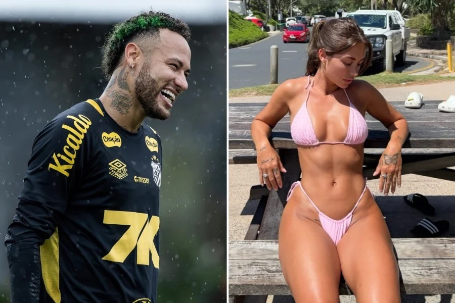 Neymar volta a causar nas redes após curtir foto de influenciadora seminua; veja
