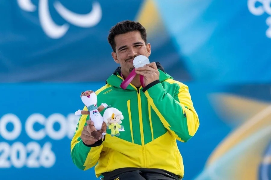 Cristian Ribera celebra medalha inédita: “O esporte muda vidas”