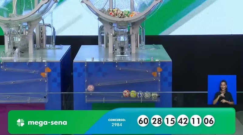 Mega-Sena acumula novamente, e prêmio vai a R$ 105 milhões; veja números sorteados