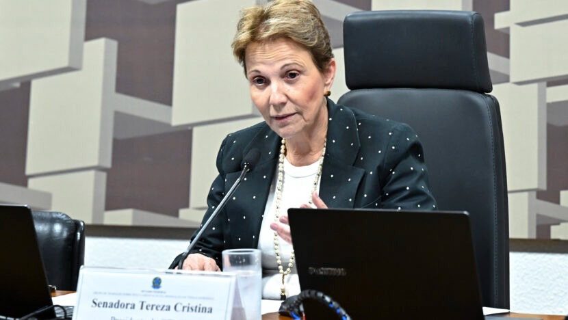 Valdemar cita Tereza Cristina como vice preferencial em chapa de Flávio Bolsonaro