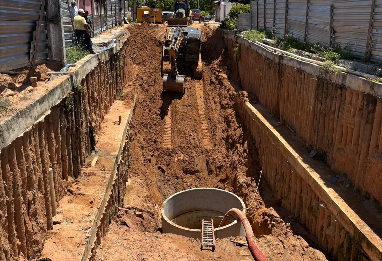 Obra da Rua Lindalva de Olegário avança para reta final na zona Norte de Natal