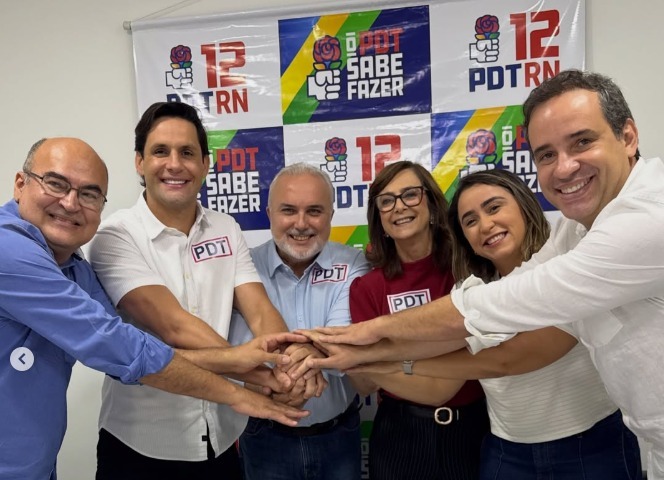 Rafael Motta e Jean Paul vão disputar indicação do PDT para eleição do Senado