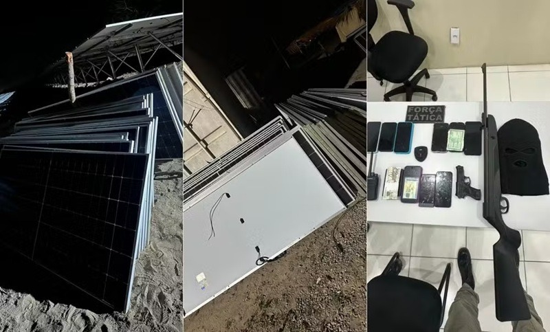 PM troca tiros com criminosos, frustra roubo a parque fotovoltaico e liberta reféns na Grande Natal