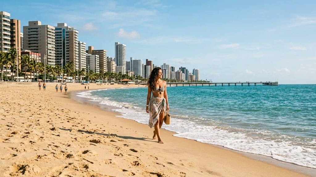 Praias de águas mornas o ano inteiro e sol em 90% dos dias: a capital do nordeste que superou Lisboa...
