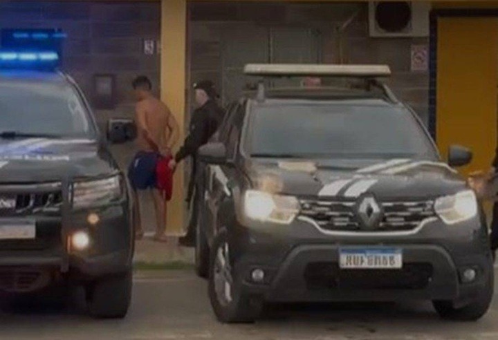 VÍDEO: Irmãos são presos suspeitos de aterrorizar moradores em Pendências
