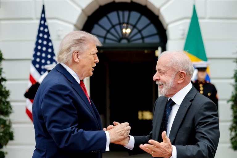 Lula propõe a Donald Trump criação de grupo internacional de combate ao crime organizado