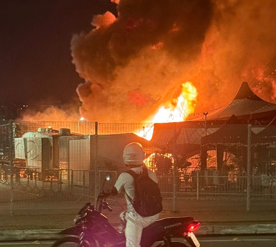 VÍDEO: Veja como ficou o Circo do Tiru após incêndio em Natal