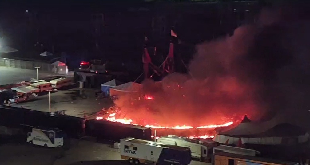 'O picadeiro está de luto', diz Tirullipa após incêndio no Circo do Tirú em Natal