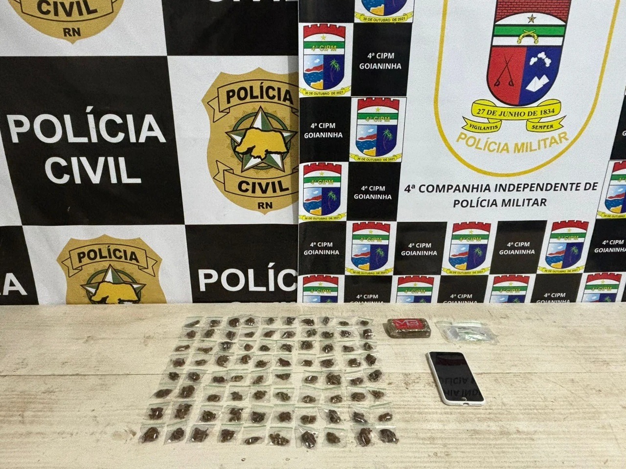 Suspeito exercer função de "disciplina" em grupo criminoso é preso em Pipa