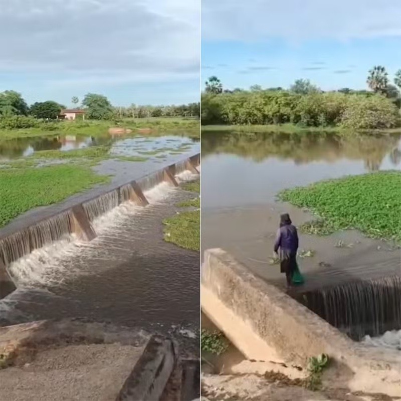 Três barragens sangram após chuvas no Rio Grande do Norte